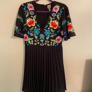 ASOS Embroidered Dress